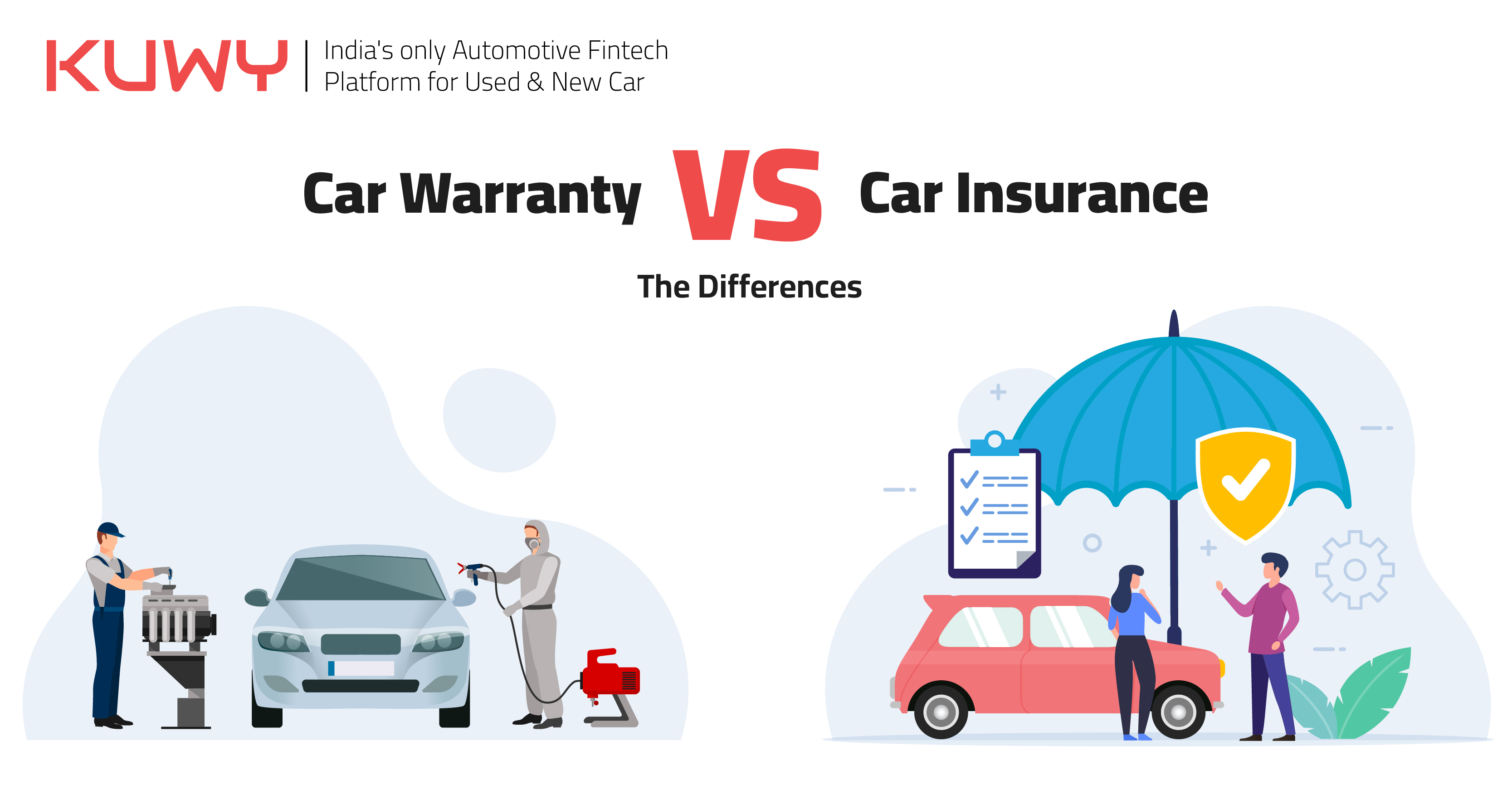 Key Differences between Car Warranty & Car Insurance
