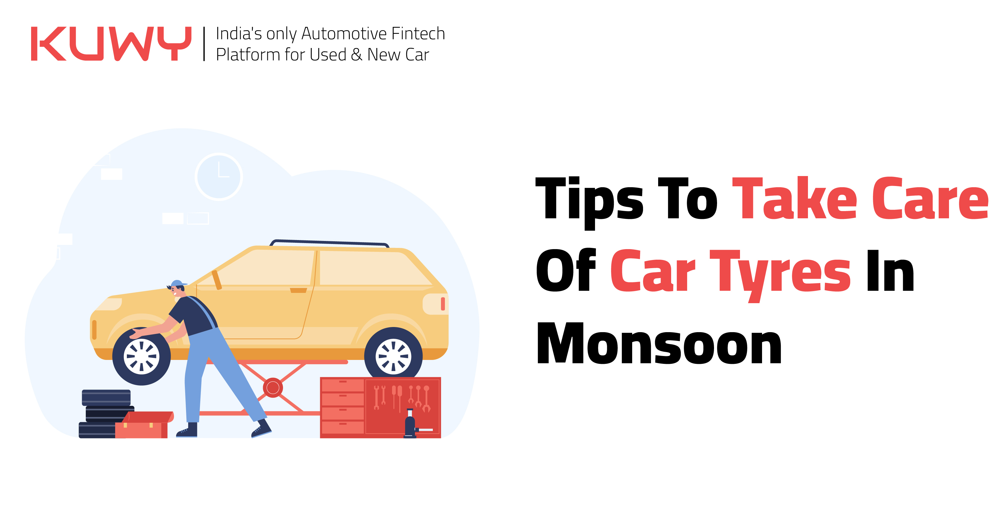 Must-Know Tips to Take Care of Car Tyres in Monsoon